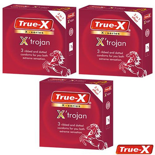 Bao cao su gân gai True-X Xtrojan