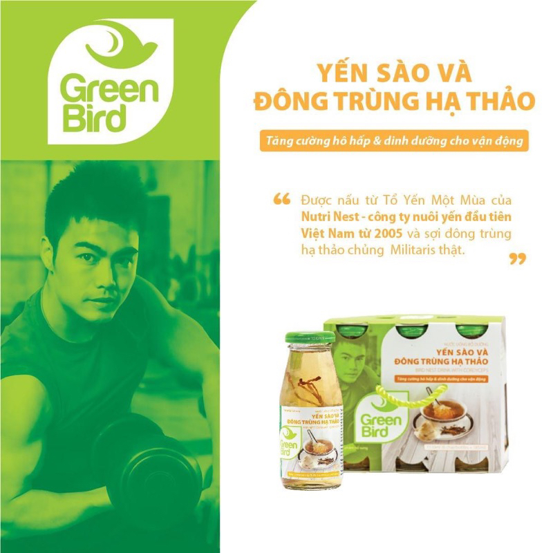 Hộp quà 6 chai Yến Sào và Đông Trùng Hạ Thảo