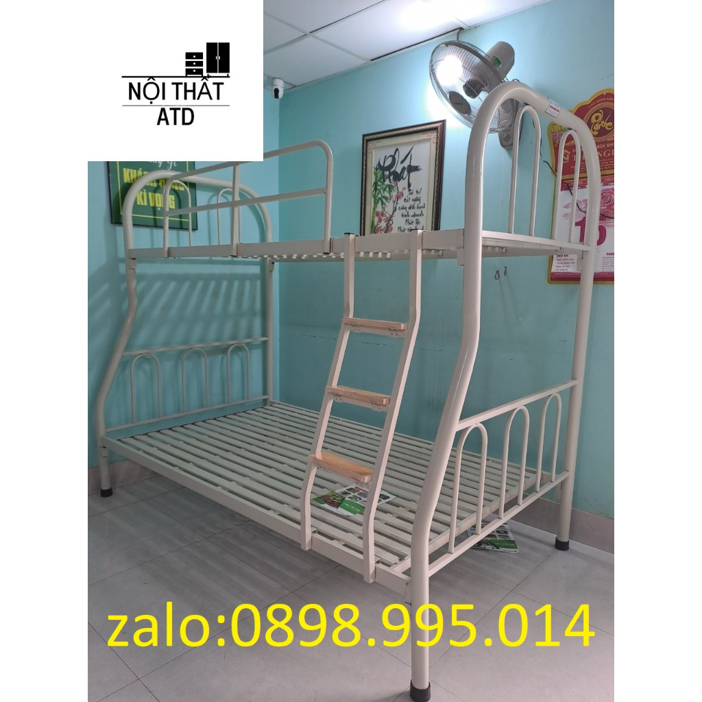 GIƯỜNG SẮT 2 TẦNG CAO CẤP ĐỦ KÍCH THƯỚC 80CM 1M 1M2 1M4 1M6 DÀI 2M CHO NGƯỜI LỚN GIÁ RẺ SINH VIÊN TẠI XƯỞNG GIAO NHANH