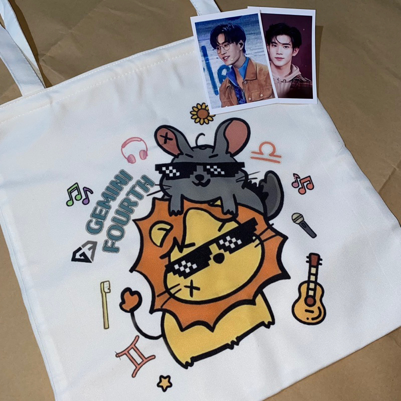 TÚI TOTE GEMINIFOURTH SIÊU CUTE