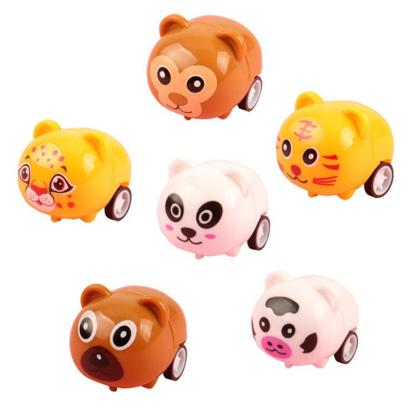 Đồ chơi xe thú mini chạy bằng cót nhỏ xinh hottrend làm quà tặng, đồ chơi cho bé MN05