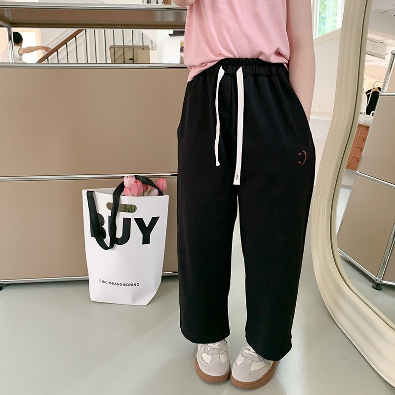 Quần Xuông Dây Rút Mặt Cười - Hãng Ambb Kids Bé Gái