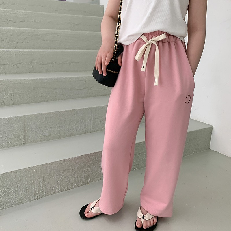 Quần Xuông Dây Rút Mặt Cười - Hãng Ambb Kids Bé Gái