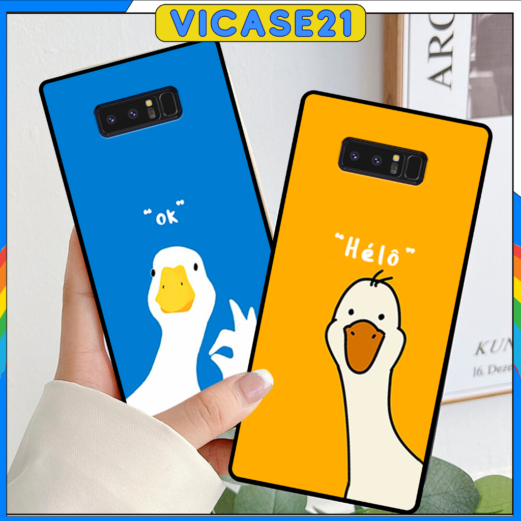 Ốp SamSung Note 8 - Note 9 In Hình VỊT Dễ Thương Cute