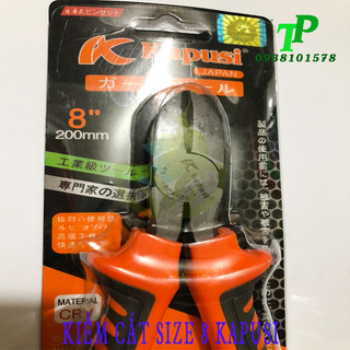 Kiềm cắt dây điện-dây thép 8inch kapusi, kiềm cắt kapusi japan size 8