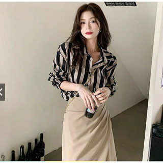 [Big size 55-100Kg] Váy nhúm eo vạt chéo