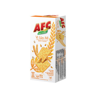 Bánh cracker lúa mì AFC Dinh Dưỡng hộp 200g