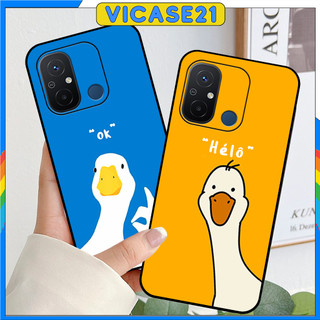 Ốp Lưng Xiaomi Redmi 12C In Hình VỊT Dễ Thương Cute
