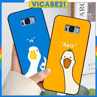 Ốp samsung s8 - s8+ in hình vịt dễ thương cute