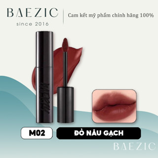 [CÓ SẴN] Son kem lì Merzy Noir In The Mellow Tint M2 Jane Chili