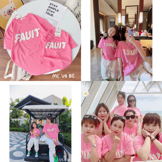 ÁO ĐÔI MẸ CON FAULT SIÊU HOT