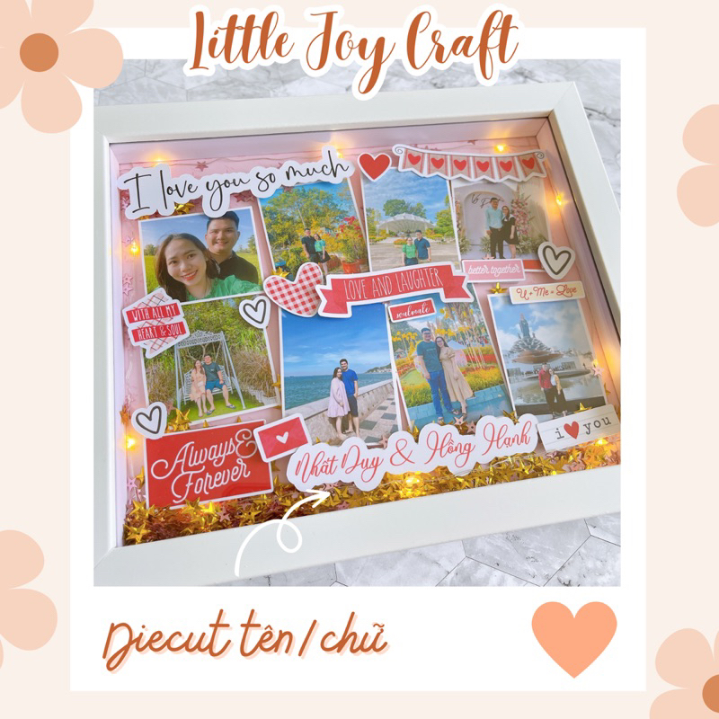 In DIECUT chữ tiêu đề theo yêu cầu