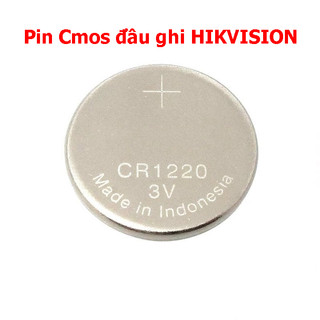 Pin cmos cho đầu ghi camera hikvison, dahua mã pin CR1220