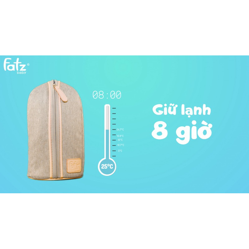 Túi giữ nhiệt bình sữa Fatzbaby - Thermo 1 - FB2015SL