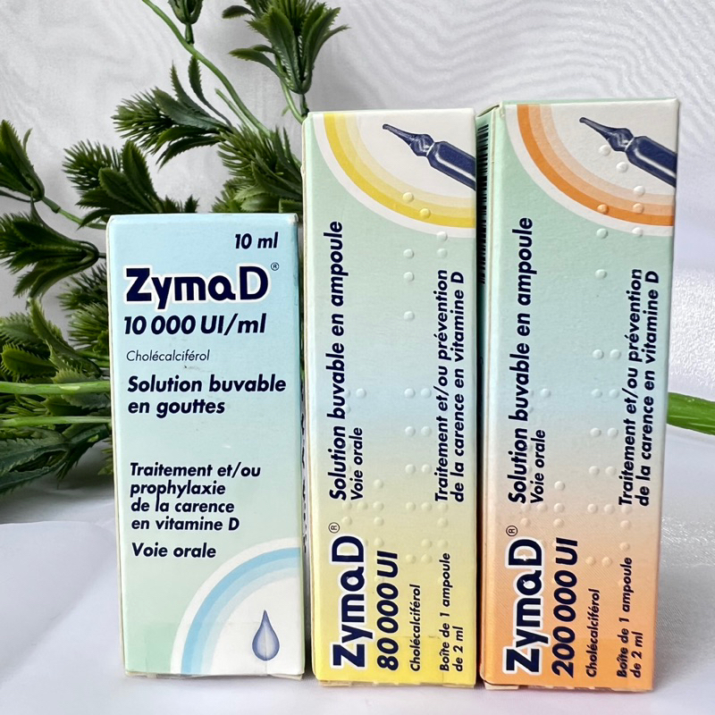 Siro Vitamin D ngừa còi xương ZymaD 10.000UI 10ml