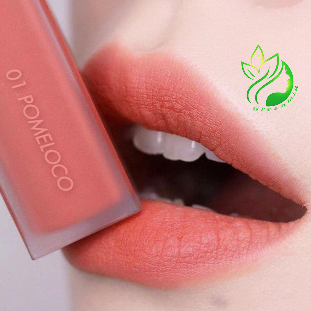 Son Romand Kem Lì Vỏ Vuông Blur Fudge Tint Màu 01 Pomeloco Cam San Hô 5g