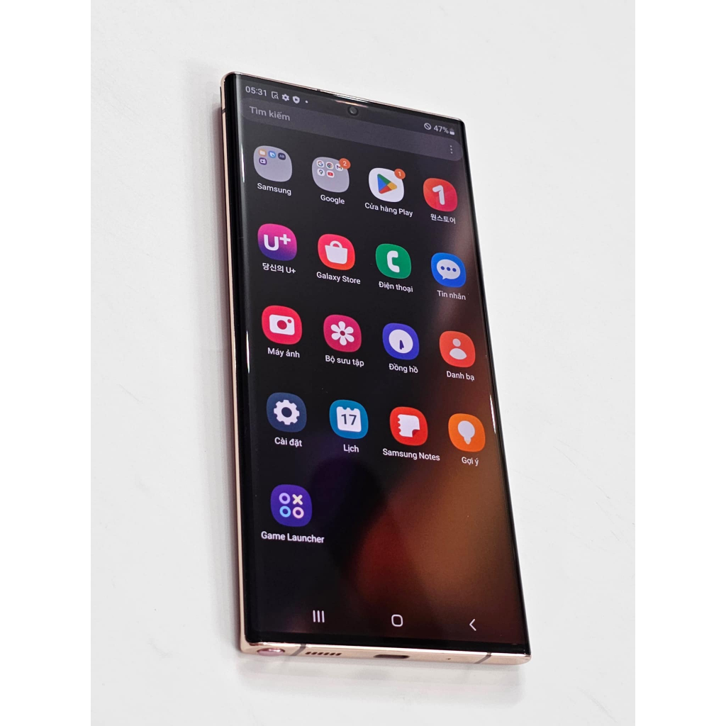 [SỐC] Điện thoại SAMSUNG Galaxy Note 20 Ultra 5G (8GB/256GB)- Hàng chính hãng BH 1 năm màu vàng đồng | BigBuy360 - bigbuy360.vn