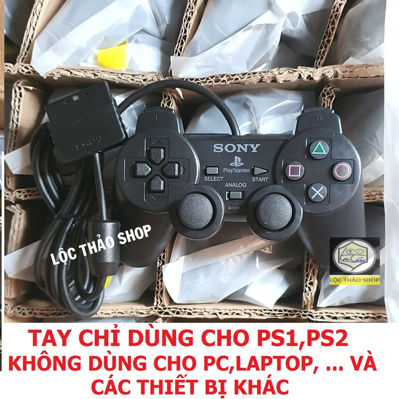 Tay PS2 Tay cầm PS2 PS1 có dây có rung