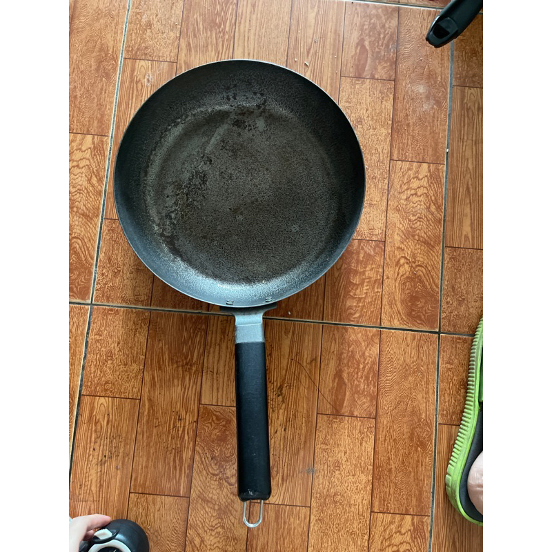 chảo thép cacbon nấu được từ -ga