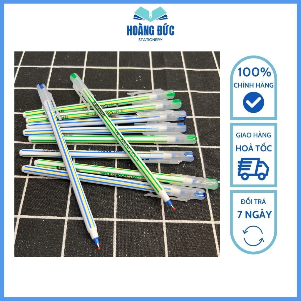 Hộp 20 bút bi nến Thiên Long TL-093 Candee ngòi 0.6mm