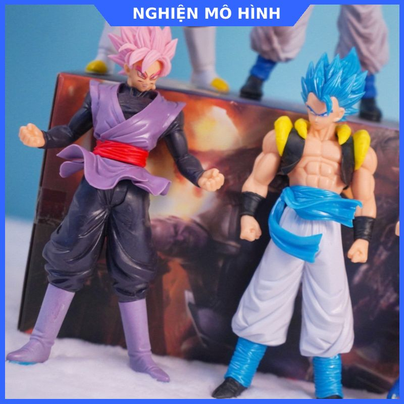 Mô hình nhân vật 7 Viên Ngọc Rồng Goku Gogeta Vegito Broly Jiren Black Goku Black Vegeta SSJ God Dragon Ball