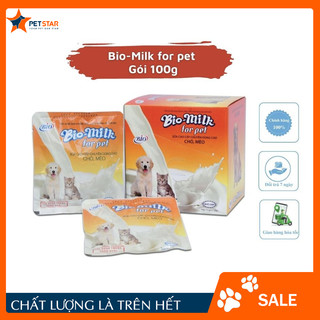 Sữa bột bio cho chó mèo