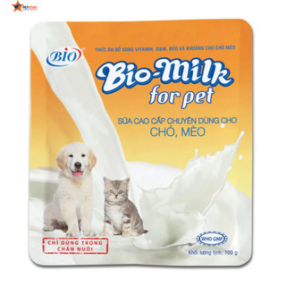 Sữa Bột BIO cho Chó Mèo ( Gói 100g)