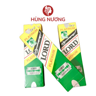 Lưỡi Dao lam cạo râu tóc Lord Classic stainless cây cho baber shop