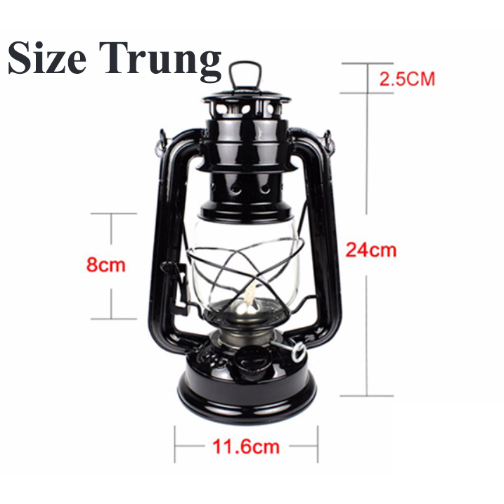Bóng đèn bão dầu, chụp đèn thủy tinh đủ size - Camping VietNam