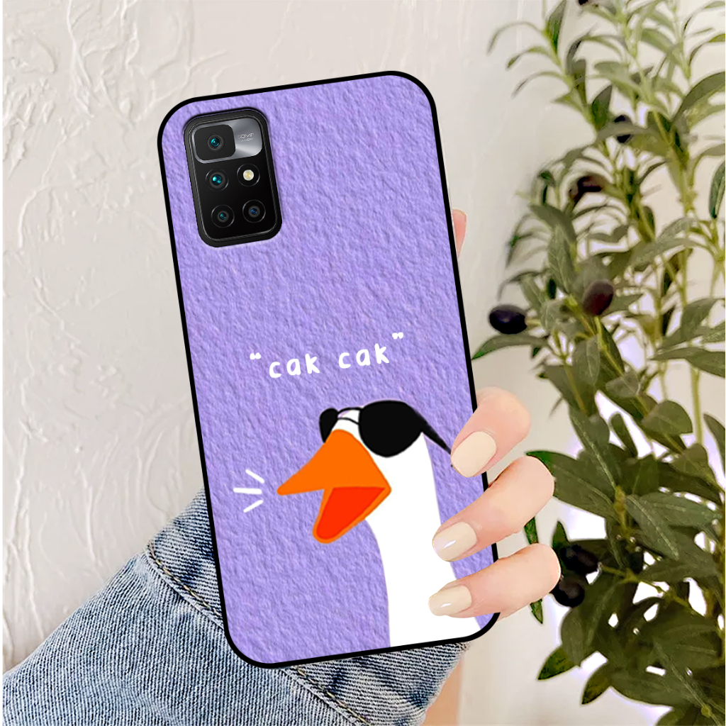 Ốp Xiaomi Redmi 10 - Note 10 4G/5G - Note 10s -Note10 Pro In Hình VỊT Dễ Thương Cute