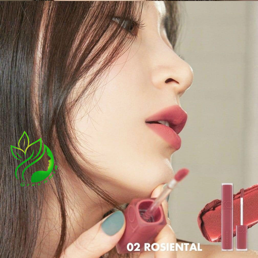 Son Romand Kem Lì Vỏ Vuông Blur Fudge Tint Màu 02 Rosiental Cánh Hồng Khô 5g