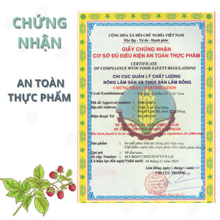 Rượu Phúc Bồn Tử (Mâm xôi ) organic