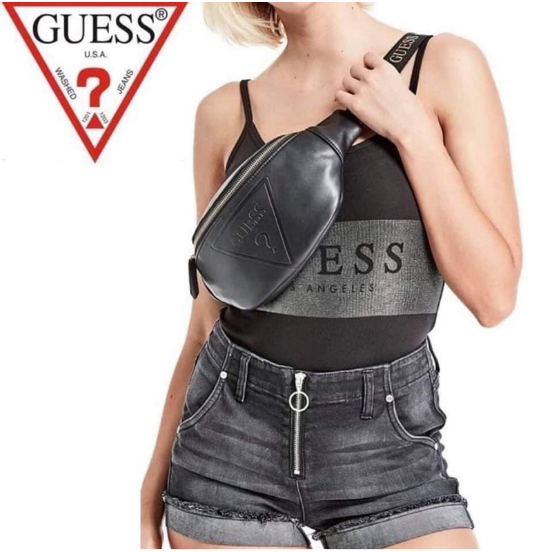 Túi bao tử guess siêu xinh