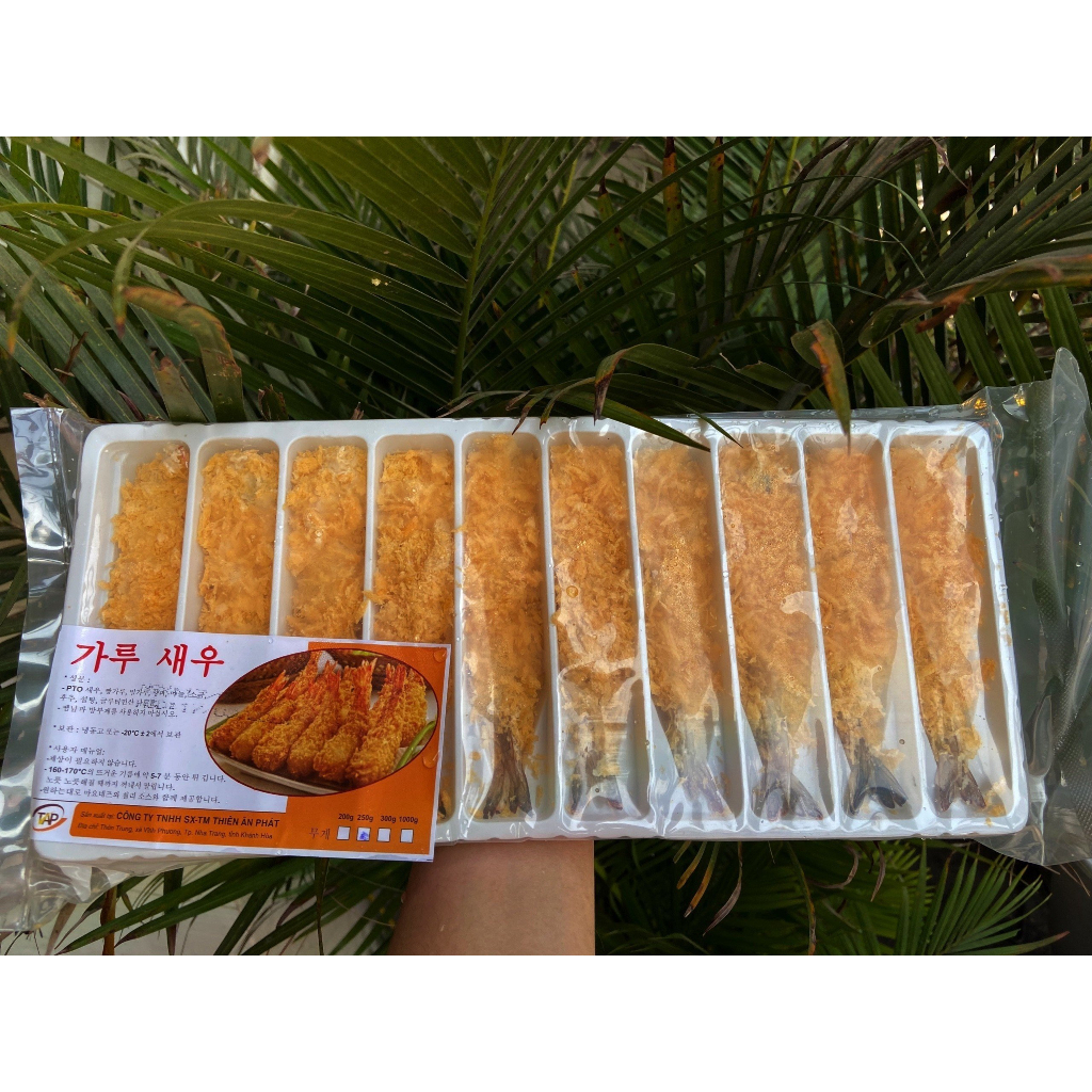 Khay 10 Con Tôm Tẩm Bột Chiên Xù _ Siêu Ngon