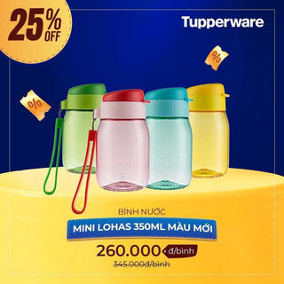 Bình nước Mini Lohas 350ml - Tupperware Chính hãng