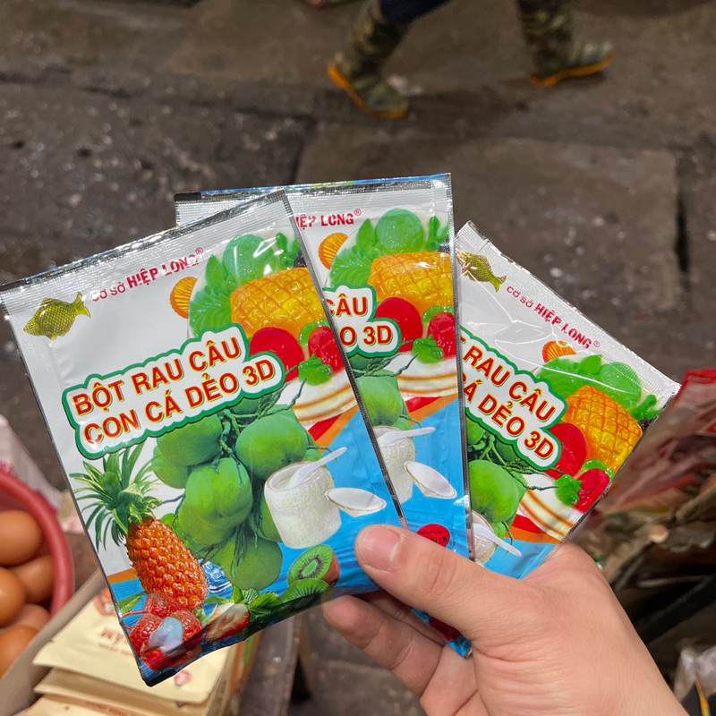 Gói Thạch Rau Câu Con Cá Dẻo HIỆP LONG