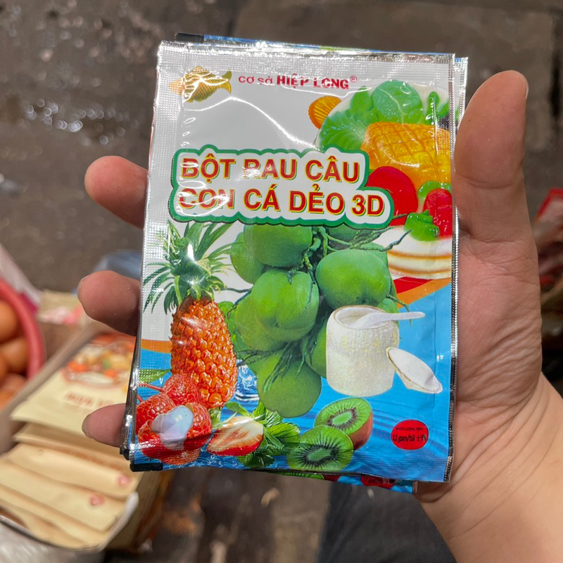 Gói Thạch Rau Câu Con Cá Dẻo HIỆP LONG