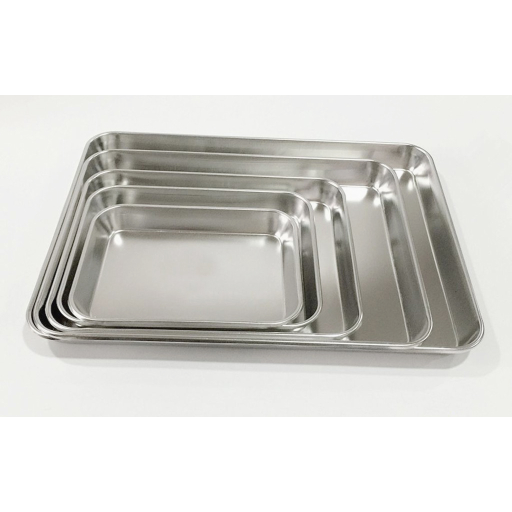 Khay Kem/Nướng Bánh Cao Cấp Inox 304