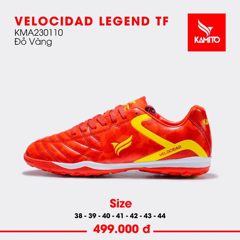 Giày đá bóng Kamito Velocidad Legend đế TF 5 màu mới nhất 2023