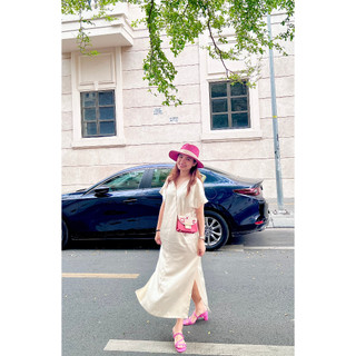 Đầm Suông Sang Chảnh Phi Lụa Cao Cấp ⭐️D’lories Official
