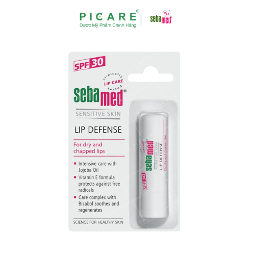 Son Dưỡng Bảo Vệ Chống Khô Và Chống Nứt Môi Sebamed pH5.5 Sensitive Skin Lip Defense 4.8g ( Không màu )