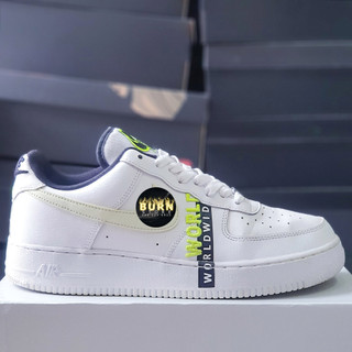 Giày Air Force 1 Low Worldwide White Volt, size 40-41, real 2hand