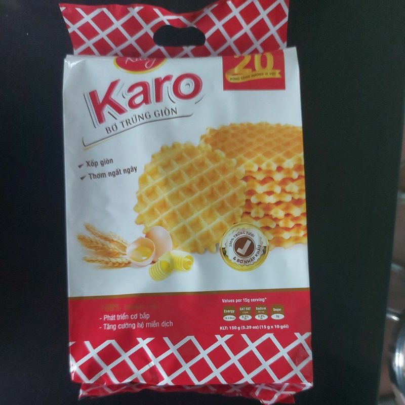 Bánh Karo Richy Bơ Trứng Giòn 150g