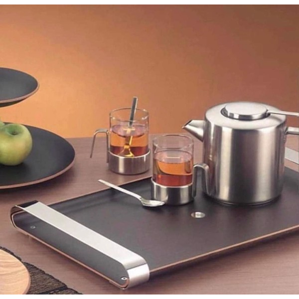 Khay đựng đồ uống WMF Tablett Holz schwarz Club