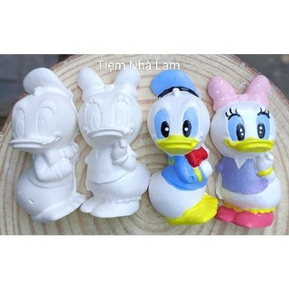 Tượng tô màu thạch cao mini