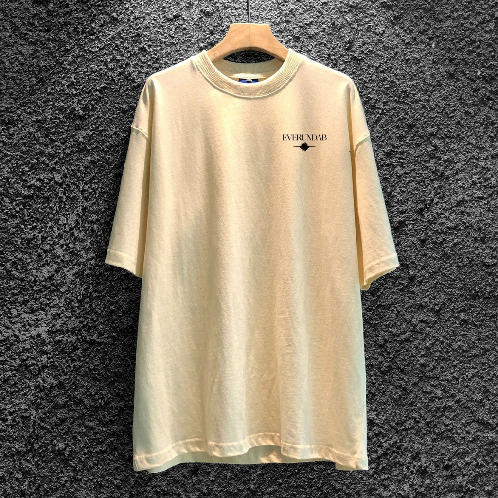 áo thun GODO Localbrand Unisex EVERUNDAB 1989 - Cream