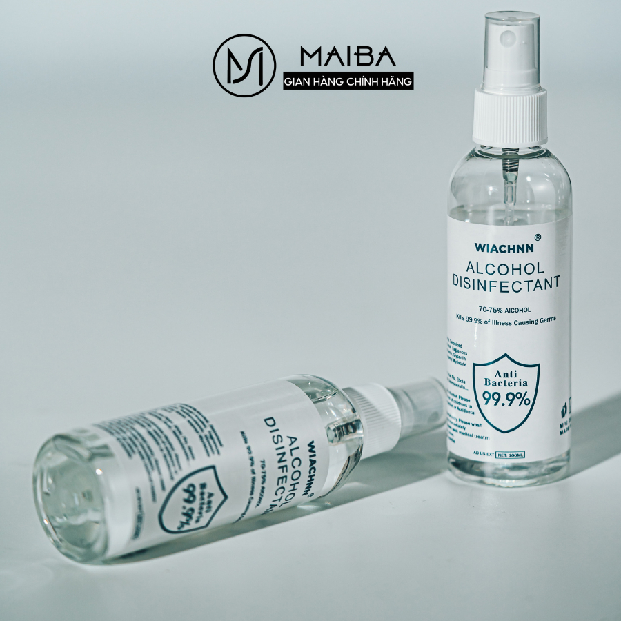 Gel và Xịt Rửa Tay Kháng Khuẩn MAIBA 100ml(Chai)