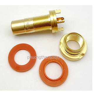 Jack hoa sen RCA chất liệu đồng (1 đỏ + 1 trắng)