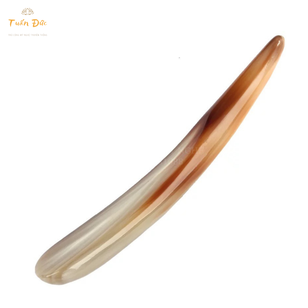 Dụng cụ điện chẩn - CÂY CẠO GIÓ, MÁT XA, DAY ẤN HUYỆT BẰNG SỪNG - MH816- Tuấn Đức Mỹ Nghệ