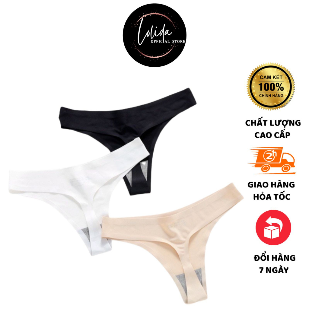 Quần Lọt Khe Nữ Lolida Cao Cấp Thiết Kế Đúc Su Mềm Mại Thoáng Mát Sexy Gợi Cảm MÃ 009